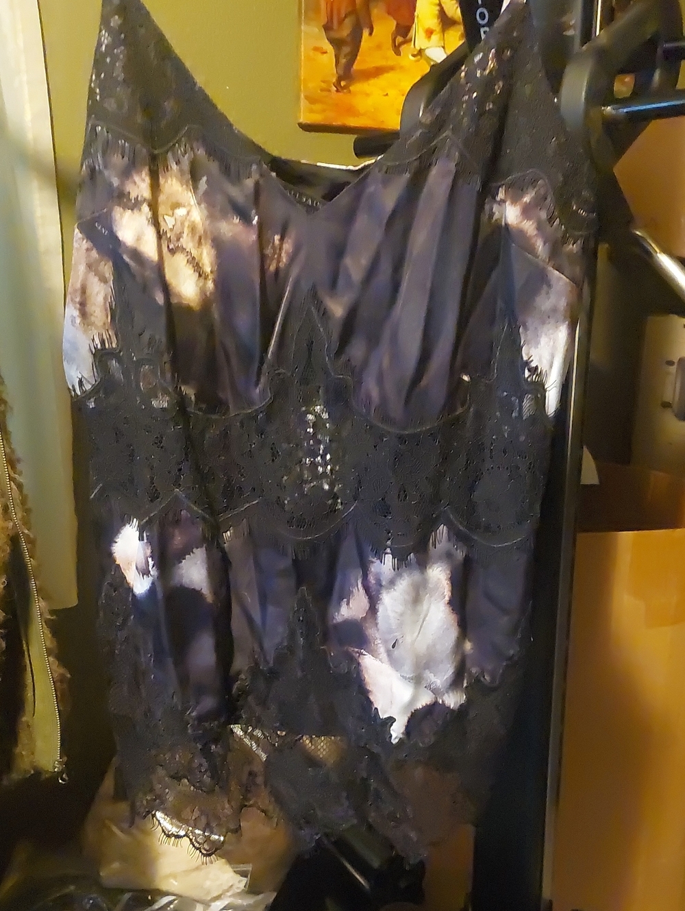 All Saints Lace Floral Camisole